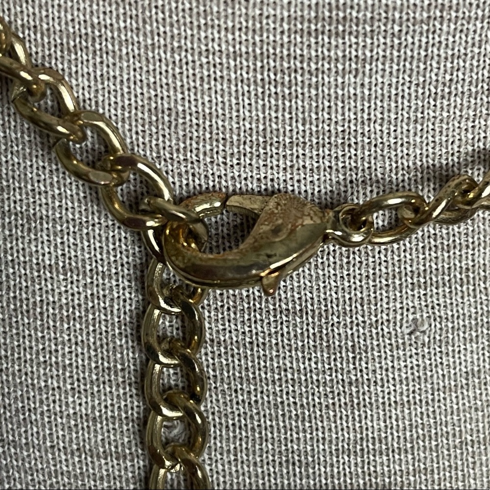Multi Chain Dangle Choker - Picture 4 of 4